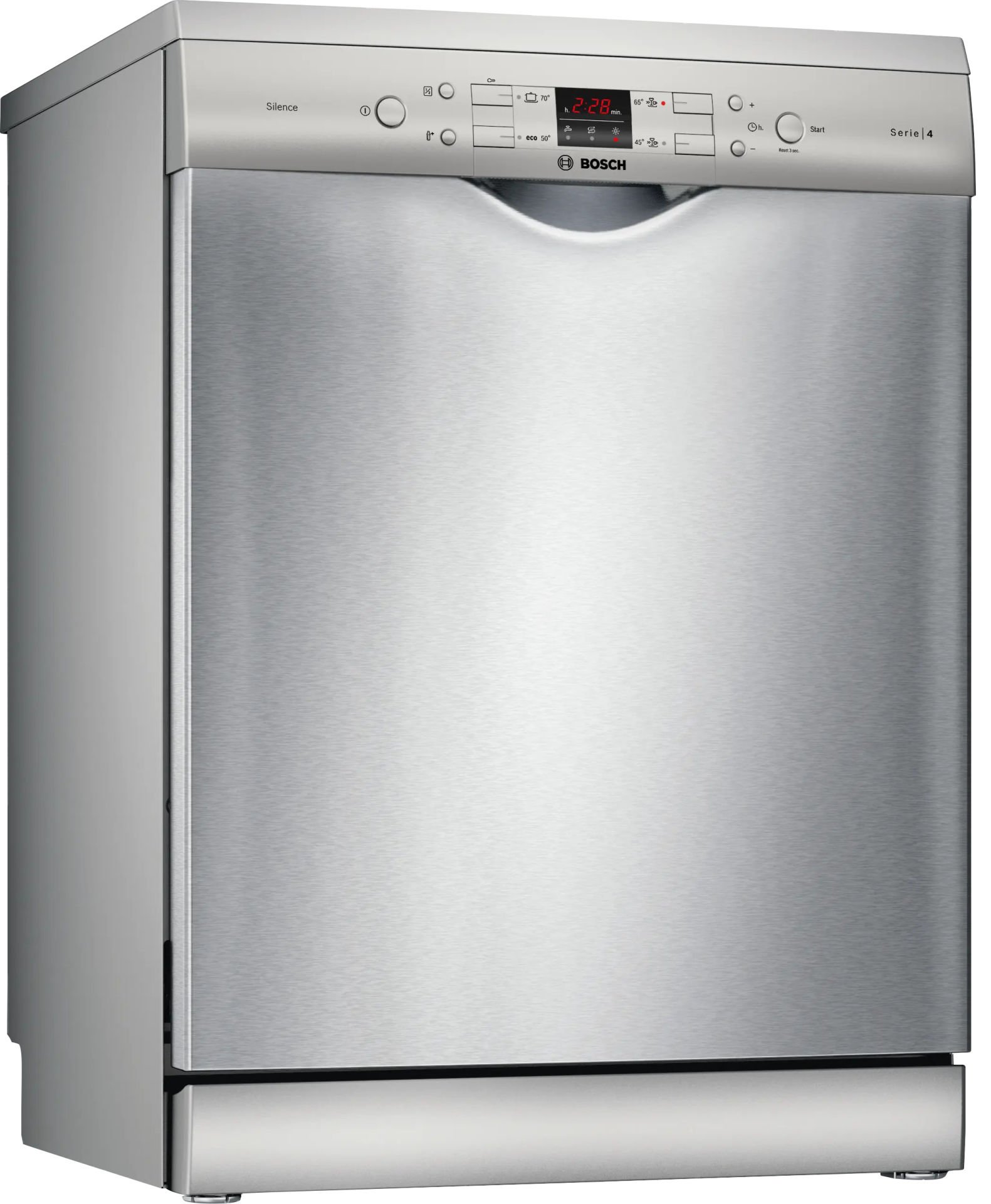 BOSCH SMS44DI01T 4 PROGRAMLI ÇELİK BULAŞIK MAKİNESİ