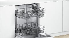 BOSCH SMI25DB01T YARI ANKASTRE 5 PROG. SİYAH BULAŞIK MAKİNESİ