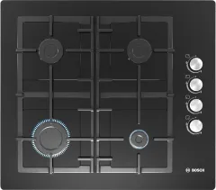 BOSCH POP6C6O92O DÖKÜM IZGARALI SİYAH CAM ANKASTRE OCAK
